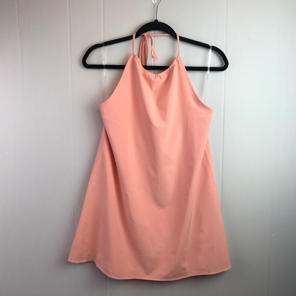 Donna Mizani | Size S. Pink Halter Top USA